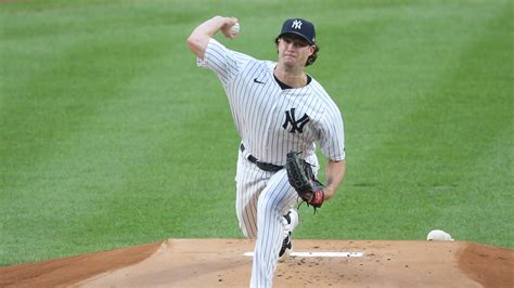 Gerrit Cole’s dominance, late home runs by DJ LeMahieu and Giancarlo Stanton lead Yankees to 5-2 win over Royals